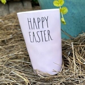 Rae Dunn happy Easter pink Tumblers Set Of 2